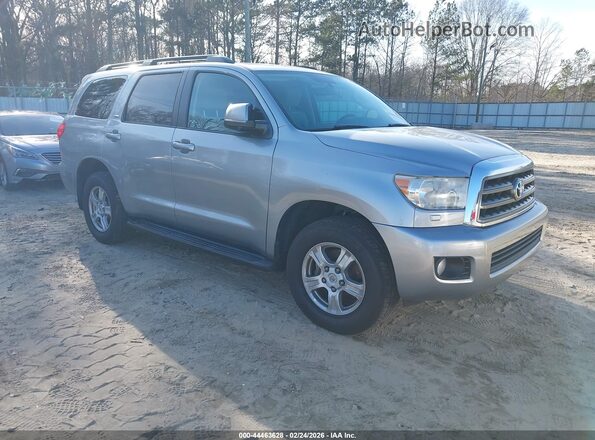 5TDZY5G10GS061612 2016 TOYOTA SEQUOIA Серебряный Передняя правая четверть