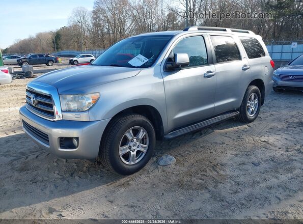 5TDZY5G10GS061612 2016 TOYOTA SEQUOIA Серебряный Передняя левая четверть