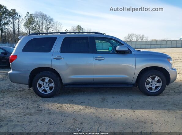 5TDZY5G10GS061612 2016 TOYOTA SEQUOIA Серебряный Вид задней части салона