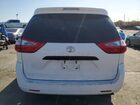 2017 Toyota Sienna Белый vin: 5TDZZ3DC2HS853897