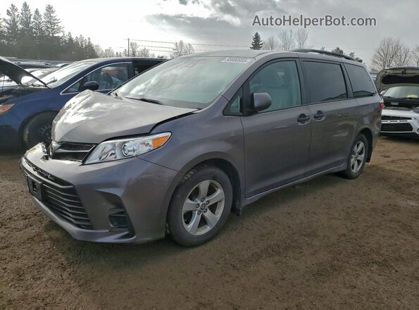 5TDZZ3DC2LS062763 2020 TOYOTA SIENNA Gray Front left