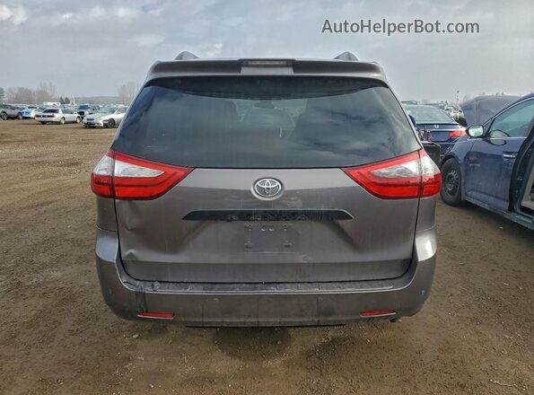 5TDZZ3DC2LS062763 2020 TOYOTA SIENNA Gray Rear view