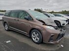 2018 Toyota Sienna L Коричневый vin: 5TDZZ3DCXJS954160