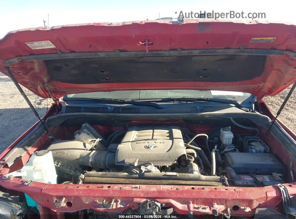 5TFDY5F13KX809445 2019 TOYOTA TUNDRA Red Вид ззаду