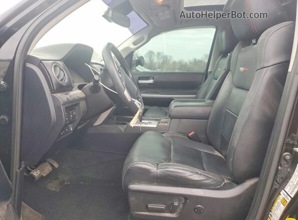 5TFDY5F13KX833504 2019 TOYOTA TUNDRA Black Вид салону спереду