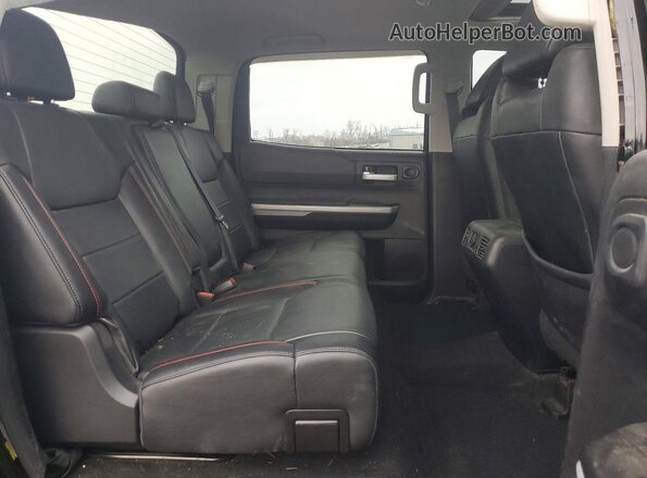 5TFDY5F13KX833504 2019 TOYOTA TUNDRA Black Вид задніх сидінь
