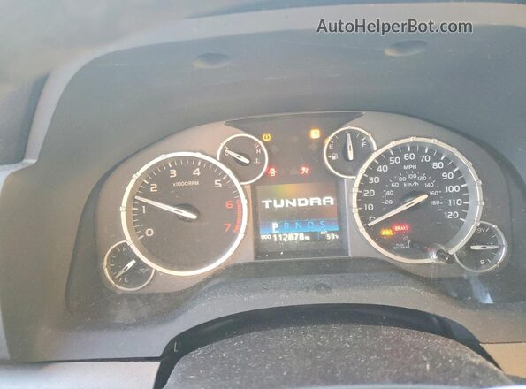 5TFEM5F16GX104517 2016 TOYOTA TUNDRA Белый Вид щитка приборов