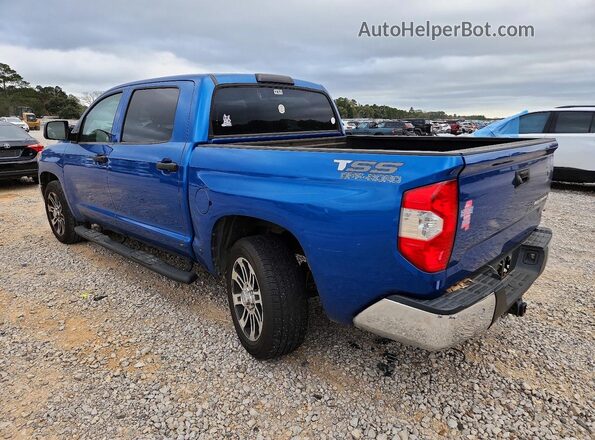 5TFEM5F19GX095389 2016 TOYOTA TUNDRA Синий Задняя левая четверть
