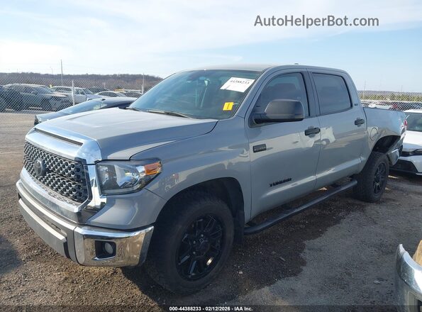 5TFEY5F11MX299989 2021 TOYOTA TUNDRA Серый Передняя левая четверть