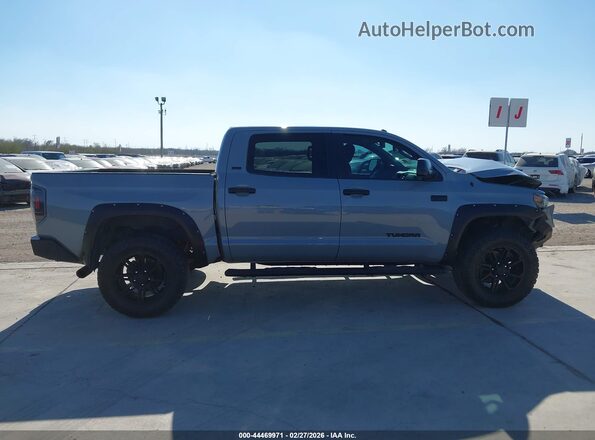 5TFEY5F14KX251223 2019 TOYOTA TUNDRA Gray Vista interior trasera