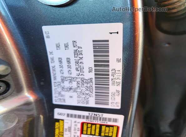 5TFJA5DB3RX130496 2024 TOYOTA LIMITED Gray Widok komory silnika