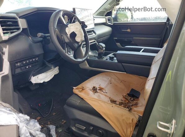 5TFJA5DB3RX221400 2024 TOYOTA LIMITED Green Front interior view