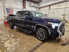 2025 Toyota Tundra Crewmax Limited Синий vin: 5TFJA5EC6SX048050