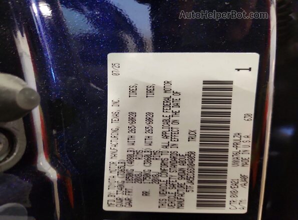 5TFJA5EC6SX048050 2025 TOYOTA LIMITED Синий Вид подкапотного пространства