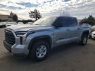 2023 Toyota Tundra Crewmax Sr Серебряный vin: 5TFLA5AB8PX026774
