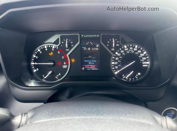 5TFLA5DB2PX085928 2023 TOYOTA TUNDRA Угольный Вид панели приборов