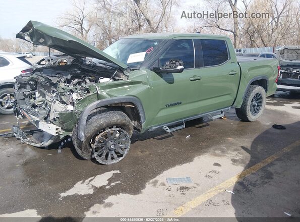5TFLA5DB4PX086997 2023 TOYOTA TUNDRA Green Front left