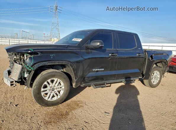 5TFLA5DB5PX075586 2023 TOYOTA TUNDRA Черный Передняя левая четверть