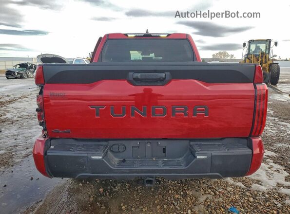 5TFLA5DBXSX269863 2025 TOYOTA TUNDRA Красный Вид сзади