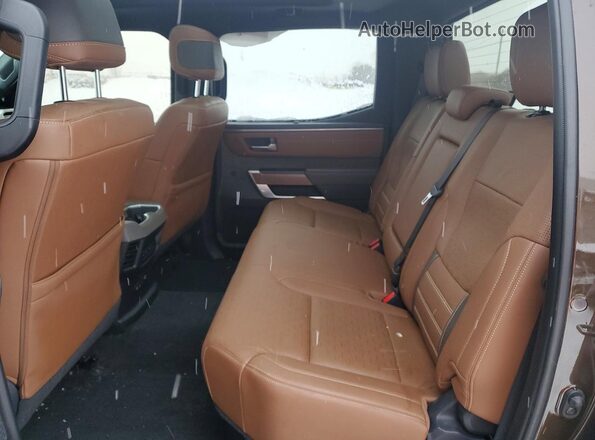 5TFMC5DB4PX022652 2023 TOYOTA TUNDRA Brown Vista interior trasera