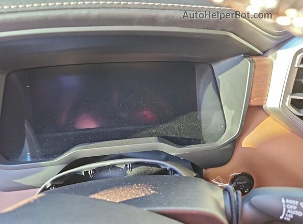5TFMC5DB8SX091367 2025 TOYOTA TUNDRA Серебряный Вид щитка приборов