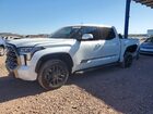 2022 Toyota Tundra Crewmax Platinum White vin: 5TFNA5DB4NX041418