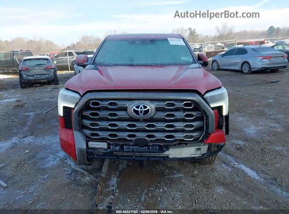 5TFNC5DB1PX027876 2023 TOYOTA TUNDRA HYBRID Red Widok zestawu wskaźników