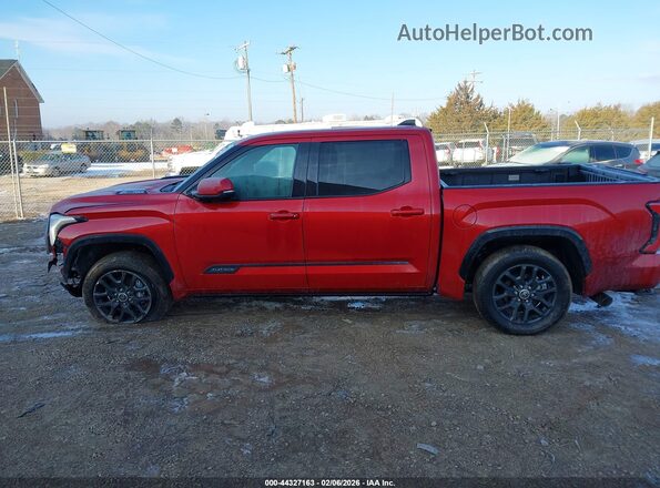 5TFNC5DB1PX027876 2023 TOYOTA TUNDRA HYBRID Red Widok wnętrza 360 stopni
