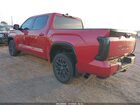 2025 Toyota Tundra Hybrid Platinum Hybrid Crewmax 5.5' Bed Красный vin: 5TFNC5DB7SX102749