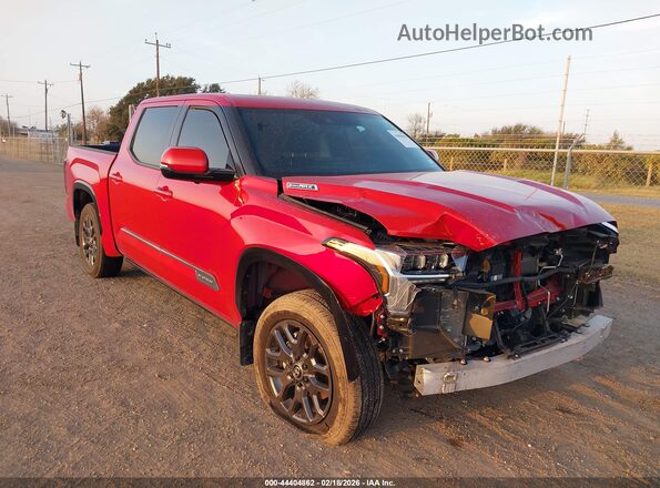 5TFNC5DB7SX102749 2025 TOYOTA TUNDRA HYBRID Красный Вид спереди