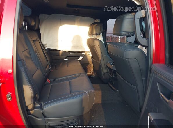 5TFNC5DB7SX102749 2025 TOYOTA TUNDRA HYBRID Красный Вид наклейки с VIN-кодом
