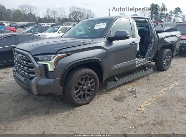 5TFNC5DB9SX110125 2025 TOYOTA TUNDRA HYBRID Серый Передняя левая четверть