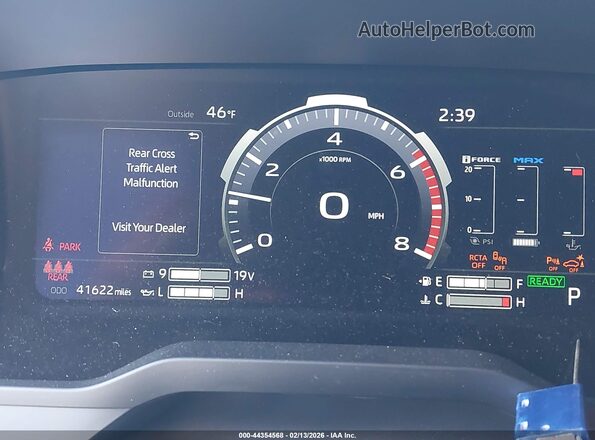 5TFPC5DB3RX062169 2024 TOYOTA TUNDRA HYBRID Черный Вид задних сидений