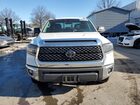 2019 Toyota Tundra Double Cab Sr Белый vin: 5TFRM5F15KX137969 Damage: Left Head Lamp, Faded, Repair Required