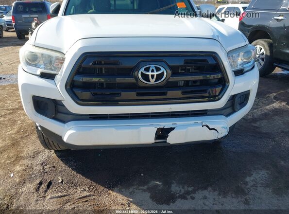 5TFRX5GNXGX059706 2016 TOYOTA TACOMA Белый Вид спереди