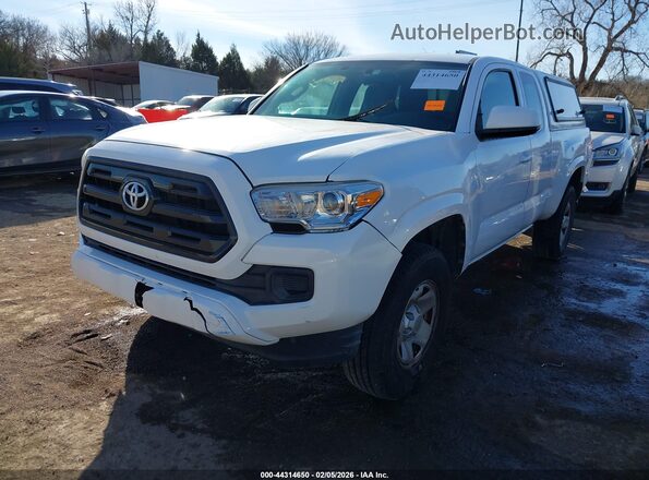5TFRX5GNXGX059706 2016 TOYOTA TACOMA Белый Передняя левая четверть
