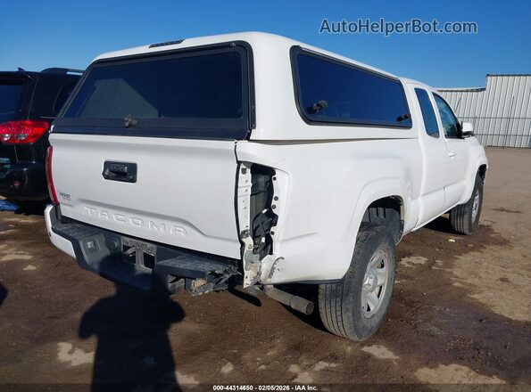 5TFRX5GNXGX059706 2016 TOYOTA TACOMA Белый Задняя правая четверть