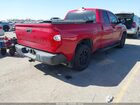 2021 Toyota Tundra Sr Красный vin: 5TFRY5F19MX274680