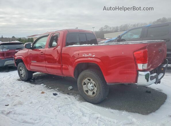 5TFSX5EN0HX053404 2017 TOYOTA TACOMA Red Trasero izquierdo