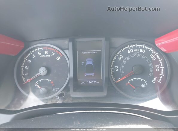 5TFSX5EN5LX072507 2020 TOYOTA TACOMA Серый Вид задних сидений