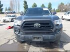 2020 Toyota Tacoma Sr Серый vin: 5TFSX5EN5LX072507