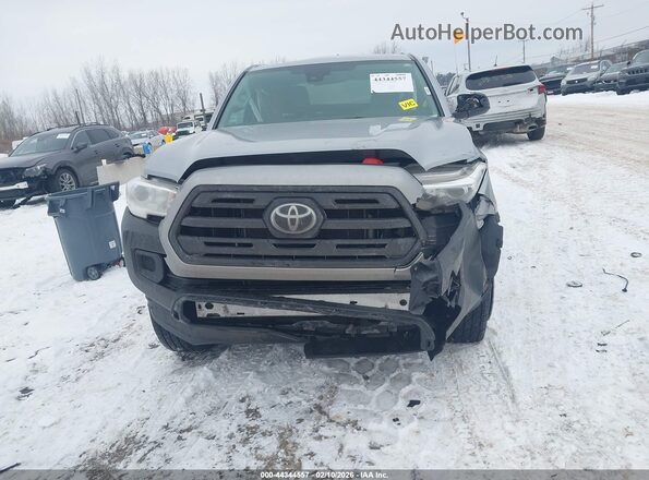 5TFSX5EN8KX068952 2019 TOYOTA TACOMA Silver ხელსაწყოთა პანელის ხედი