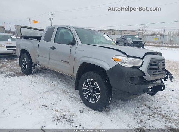 5TFSX5EN8KX068952 2019 TOYOTA TACOMA Silver წინა მარჯვენა