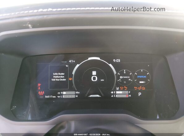 5TFVC5DB2PX017003 2023 TOYOTA TUNDRA HYBRID Black Հետևի նստատեղերի տեսք