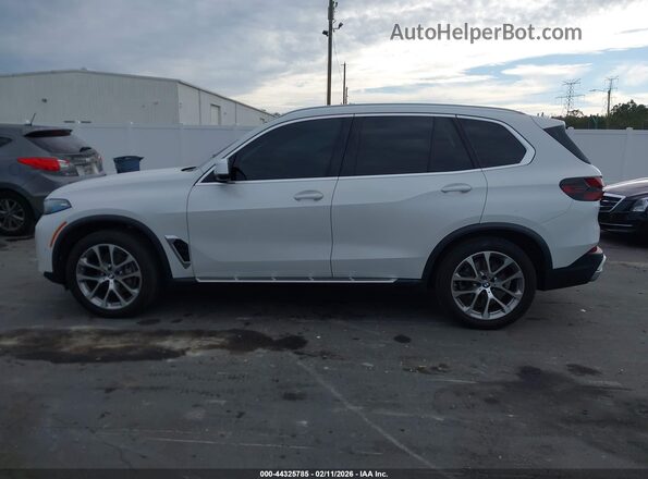 5UX13EU06R9V10220 2024 BMW X5 Белый Панорамный вид салона 360°