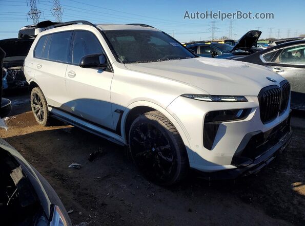 5UX23EM01S9Y89766 2025 BMW X7 White Przód prawy