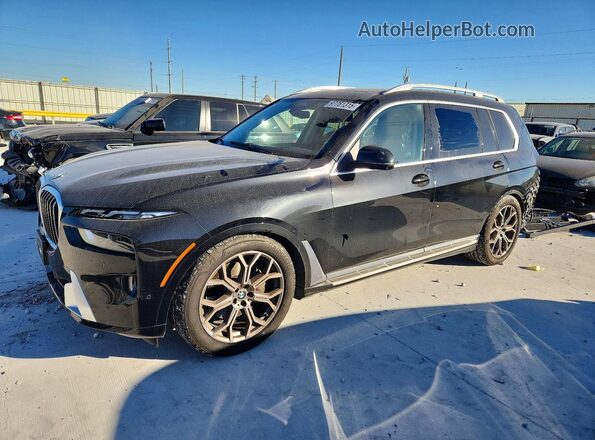 5UX23EM02R9V84254 2024 BMW X7 Черный Передняя левая четверть