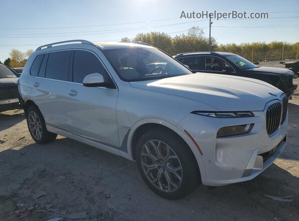 5UX23EM05P9R35316 2023 BMW X7 White Delantero derecho