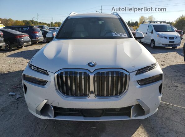 5UX23EM05P9R35316 2023 BMW X7 White Vista frontal
