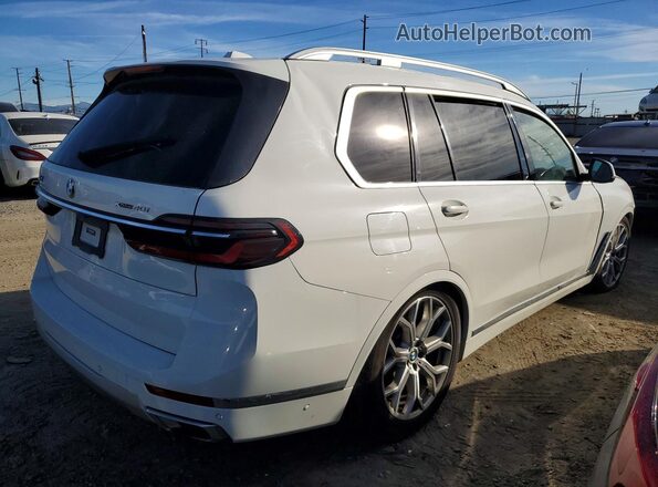 5UX23EM06P9R07377 2023 BMW X7 White Հետևի աջ